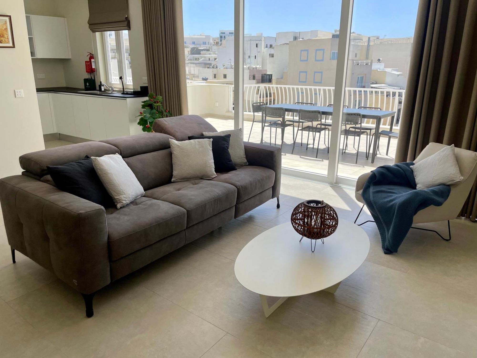 Bugibba Square Seafront Lux Apartments By Holi St. Paul's Bay Exterior foto